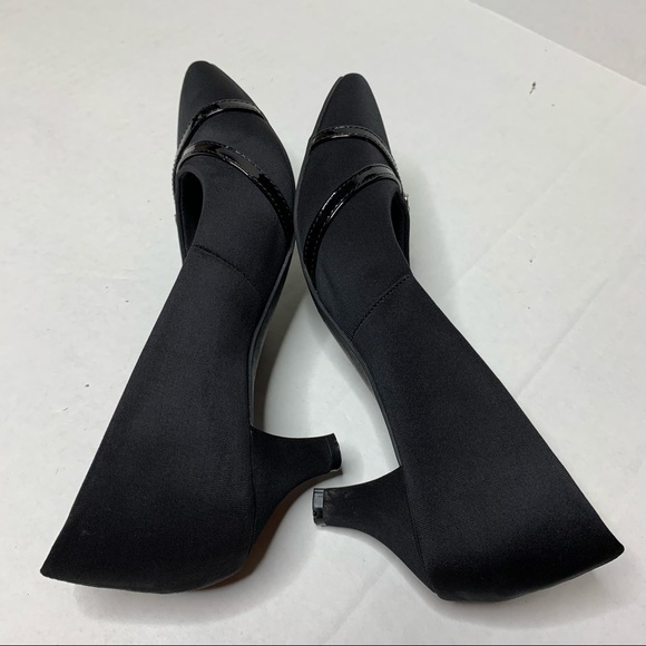 Women Aubrey Lynn Black 7M Heel Dress Shoe - Picture 7 of 12